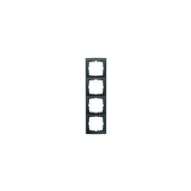 Berker Cadre 4 Éléments S1 Anthracite Ref. 6511030004 Hager S.1
