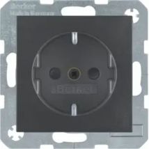 Berker Steckdose Schuko Erh Bs B.3/b.7 Anthr 47231606
