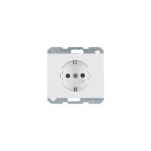 Berker Steckdose SCHUKO erh BS K.1 polarweiß 47357009