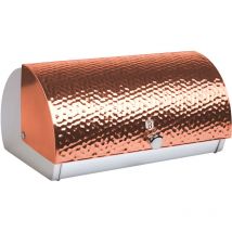 Rose Gold Boîte à Pain, Couvercle Coulissant, Acier Inoxydable, Design Moderne Or Rose / Inox - Berlinger Haus
