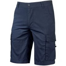 Short de travail en toile de coton summer - Bleu xl - fr (46) - eu (52)