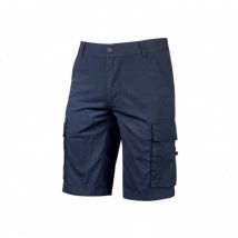 Short de travail en toile de coton summer - Bleu m - fr (42) - eu (48)