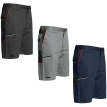 Pantaloni corti da lavoro Issaline Stretch Boom 9034B - m - Blu