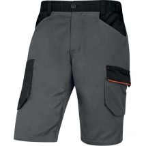 Delta Plus - Bermuda de travail MACH2 V3 multipoches gris/orange txl M2BE3GOXG