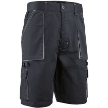 Arbeitsbermuda aus Baumwolle und Polyester navy/paddock ii - Marineblau 2XL - de (54/56)