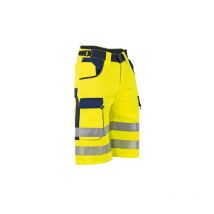 Bermuda Haute Visibilité Bougie Jaune T42 LMA Lebeurre