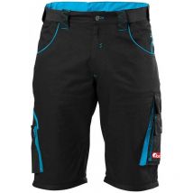 Short homme Fortis 24 noir/turquoise taille 52