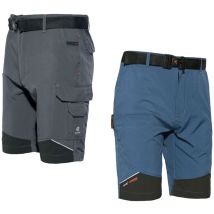 Issa - line 8836B-080 Bermuda trabajo Extreme gris claro inserciones negras xl