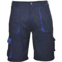 Bermuda Portwest Texo Contrast couleur : Marine taille M - PORTWEST