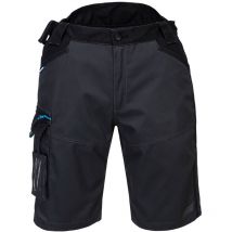 Portwest - Bermudas de trabajo con bolsillos laterales mayor visibilidad WX3 T710 32 pulgadas Gris metálico