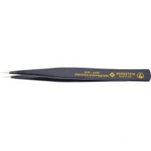 5-077-13 Pince brucelle cms aa sa-esd pointue 130 mm - Bernstein Tools For Electronics