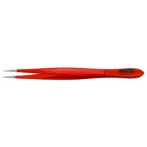 Bernstein 5-121-1 - Pinzette Di Precisione Per Meccanici, Con Punte Diritte E Fini, Con Rivestimento Antiallergico, 120 Mm