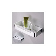 Bernstein - tagère murale de salle de bains douche et bain avec raclette de douche intégrée - DK619 - Couleur au choix Chrome