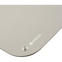 Bernstein 9-361-0 esd - Tappetino antistatico per messa a terra, 90 x 61 cm, 2 x 10 mm, con bottone automatico, per protezione esd, colore: Grigio