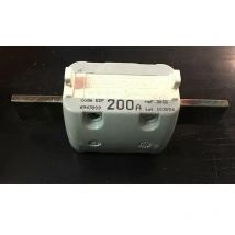 3055 - edf hrc Sicherung 200A 115mm Achsabstand - weiss - Beromet