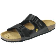 ESD-Sandale Nature 4080/4085, Größe 45, schwarz - Abeba