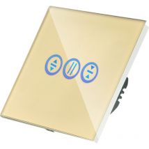 Gold - Berührungsschalter für Rollläden (Jalousie) Wi-Fi mit n