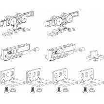 Terno Beschlagset Classic Basic Komfort Holz 50 kg ohne Laufschiene