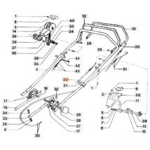 Beschleunigungskabel Rasenmäher Modelle LUX53HV original emak 8203179