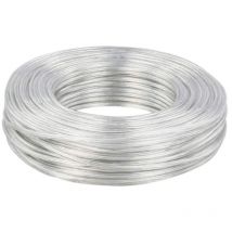 Besser cables 2x0,35mm narrow rib 100m silver - frw/2-2x0,35/arg