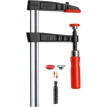 Morsetto A Vite In Metallo Tg 250/100 Bessey Tg25s10 Apertura (max.):250 Mm Misura Della Sporgenza:100 Mm