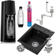 Granitan - best Évier 1 bac en granit + SodaStream Terra