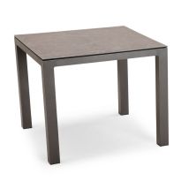 Alu-Tisch Houston Gartentisch outdoor ca. 90x90x74,5 cm versch. Farben anthrazit/anthrazit - Best Freizeitmöbel