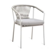 Dining-Sessel Matera weiss/sand ca. 59 x 61 x 79 cm - Best Freizeitmöbel