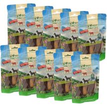 Best Nature Premium Snack Für Hunde, 10x 100g - Ochsenziemer