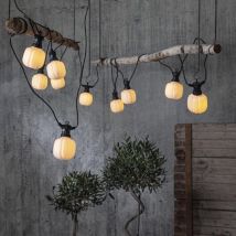 LED-Party-Kette 'Circus Maxi', 10teilig, mattiert - Best Season