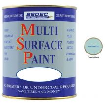 Bedec - Multi Surface Paint - Satin - Green Haze - 2.5L - Green Haze