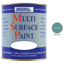 Bedec - Multi Surface Paint - Satin - Soft Thyme - 2.5L - Soft Thyme