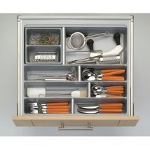 Vasalat - Agoform Besteckeinsatz Scoop ii Set 474x466x59mm, mit Trenner Kunststoff silber
