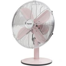 Bestron - ventilatore da tavolo 35w 35cm rosa - dft35r