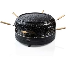 Bestron Forno Per Pizza Da 6 Persone, D me In Ceramica, Circa 12-15 Minuti Di Cottura, 910 Watt, Colore Nero (apd600z)