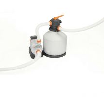 Bestway - Filtre a sable 11 355 L/h + pré-filtre - Blanc