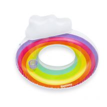 Rainbow Dreams Schwimmring Mit Kopfstütze Ø 107 Cm