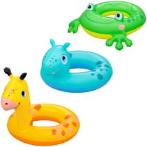 Bouée pour enfants lil' pal - 64 cm x 61 cm x 19,5 cm - vert - bleu - jaune BEY36464 - Bestway