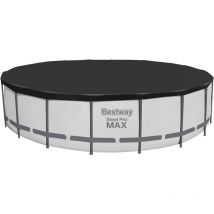 Flowclear Fast Set Pool Cover 555 cm Bestway Black