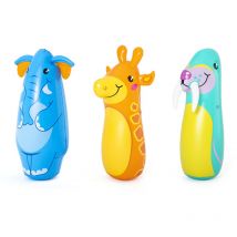 Sac de boxe gonflable pour enfants Bestway animaux 89 cm