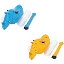 Bestway - Jeu Flottant Lutte de Rhinocéros 153x77 cm +3 Ans Piscine 41522