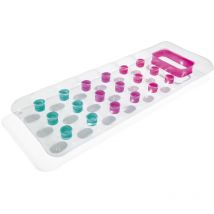 Bestway Luftmatratze Fashion Lounge 188x71cm Schwimmmatratze Luftbett Wasserliege Campingbett Gästebett Badeinsel - transparent