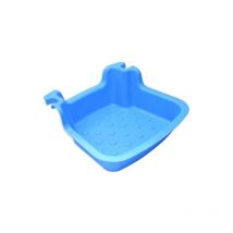 Bassin de pieds K672BU pour piscines hors sol avec joints compatibles avec e'chelles tubulaires pour accessoires de piscine
