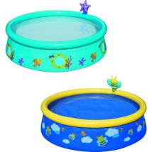 Planschbecken Pool mit Wassersprüher für Kinder 152 x 38 cm