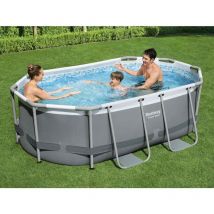 Bestway - Furniture Limited - Piscine hors sol Power Steel Ovale 305x200x84