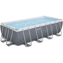 Bestway - Piscine hors sol sans accessoire Power Steel rectangle 488x244x122cm