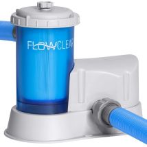 Pompe filtrante à cartouche transparente Flowclear Bestway