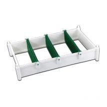 BET-132 paniers de rangement antistatiques pour circuits imprimés lcd porte-cartes en verre panneau de fente pour carte pcb palette en plastique