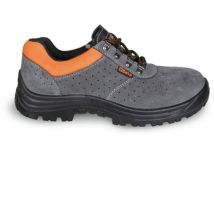 BETA – Scarpe basse scamosciate S1P con lamina N.39 – Puntale in acciaio, Suola antiscivolo, Lamina antiperforazione – Conforme EN ISO 20345:2011