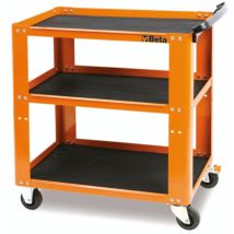 Beta Tools - carrello beta C51 - orange a 3 ripiani in metallo